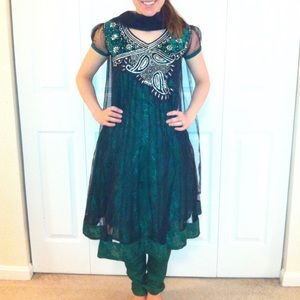 Gorgeous Massakali Indian 2 Piece Party Dress